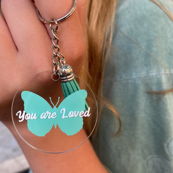 You are Loved Acrylic Keychain - Picture 3 of 16